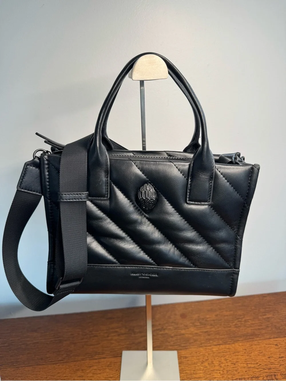 Kurt Geiger London Small Quilted Leather Tote - Picture 13 of 14